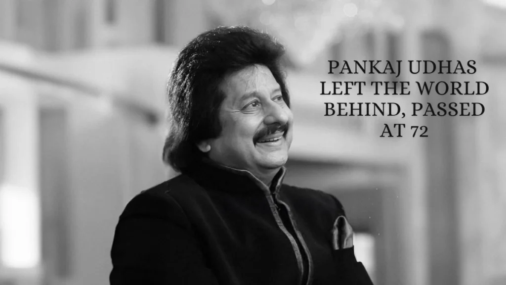 Unfortunate! Ghazal Maestro Pankaj Udhas passed away at 72! 2 Pankaj Udhas