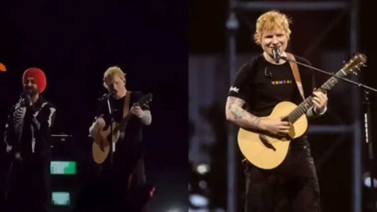 Diljit, Ed Sheeran Fired The Stage During Ed Sheeran Tour 2024