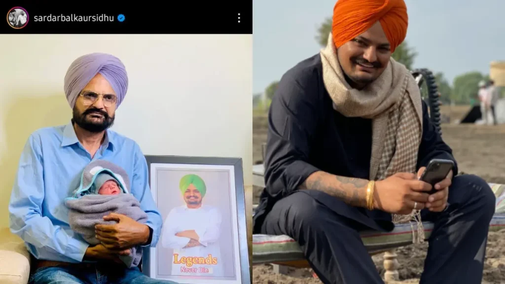 Sidhu Moose Wala Is Back, Parents Blessed With Baby Boy! 1 Sardar Balkaur Sing Insta Account