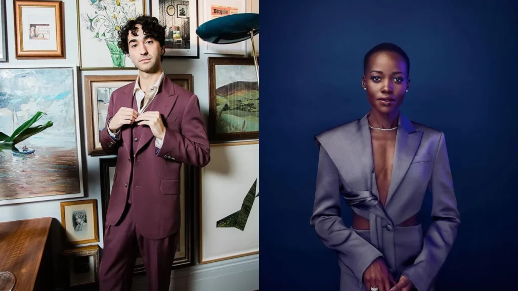 Alex Wolff and Lupita Nyong'o