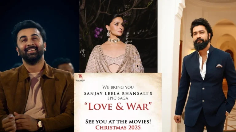 Bhansali लेकर आ रहे हैं Love And War Movie 2025: Release, Plot And Cast of Movie