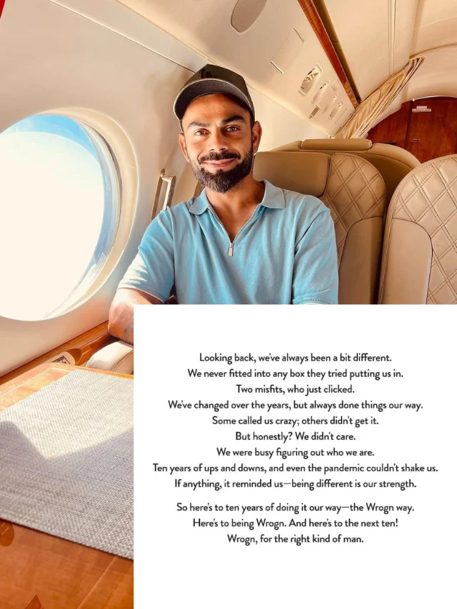 Virat Kohli Post on Insta